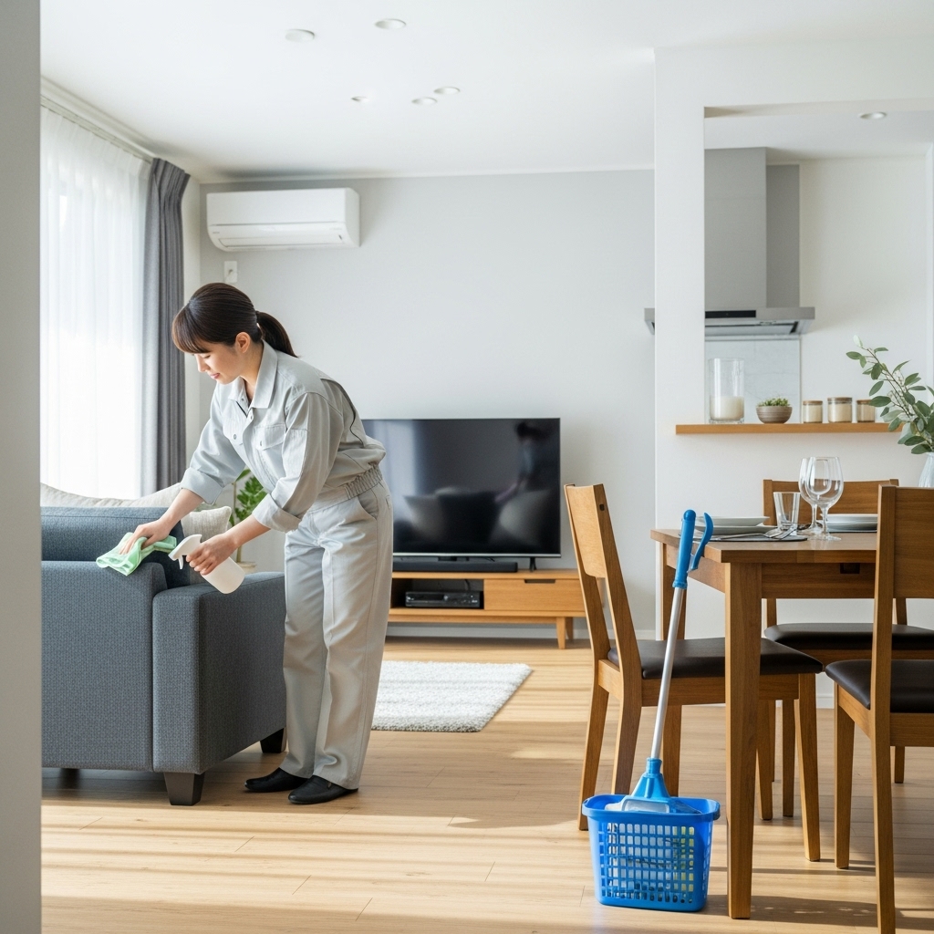 عاملات تنظيف بالساعات حى الفيحاء بجده