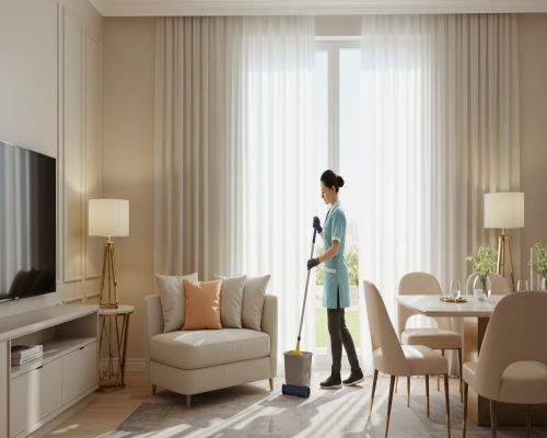 عاملة منزلية بالشهر الخرج